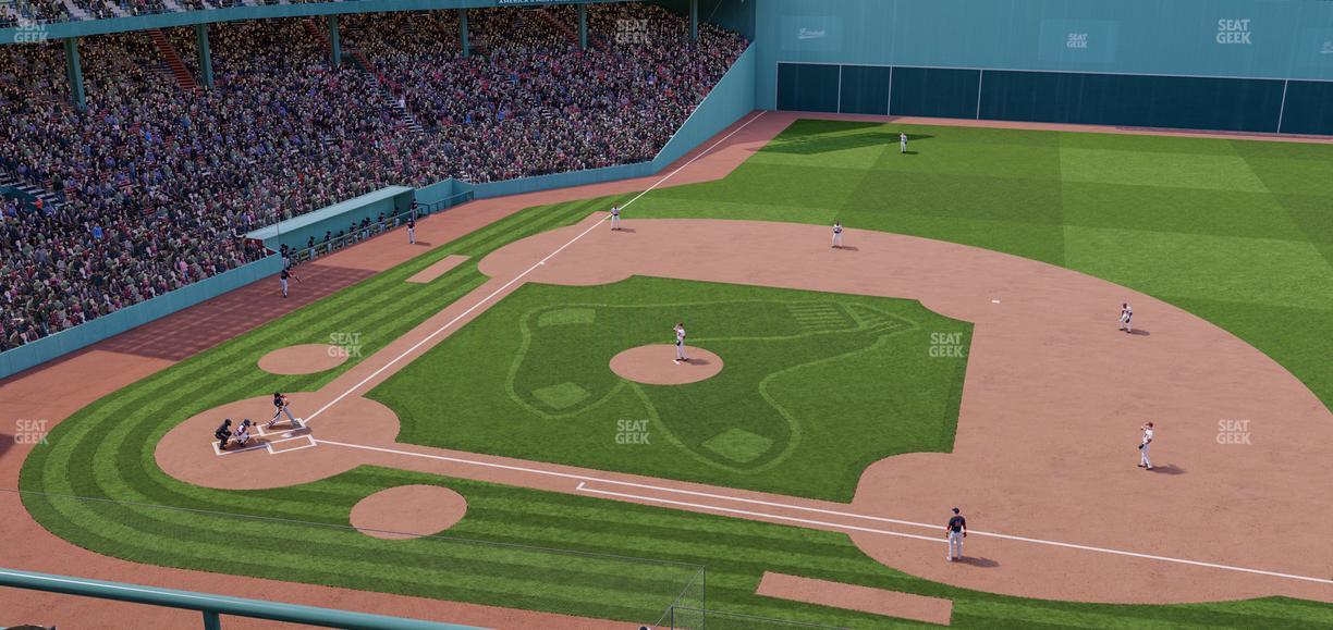 Fenway Park - Section Aura Pavilion 7 Seat View