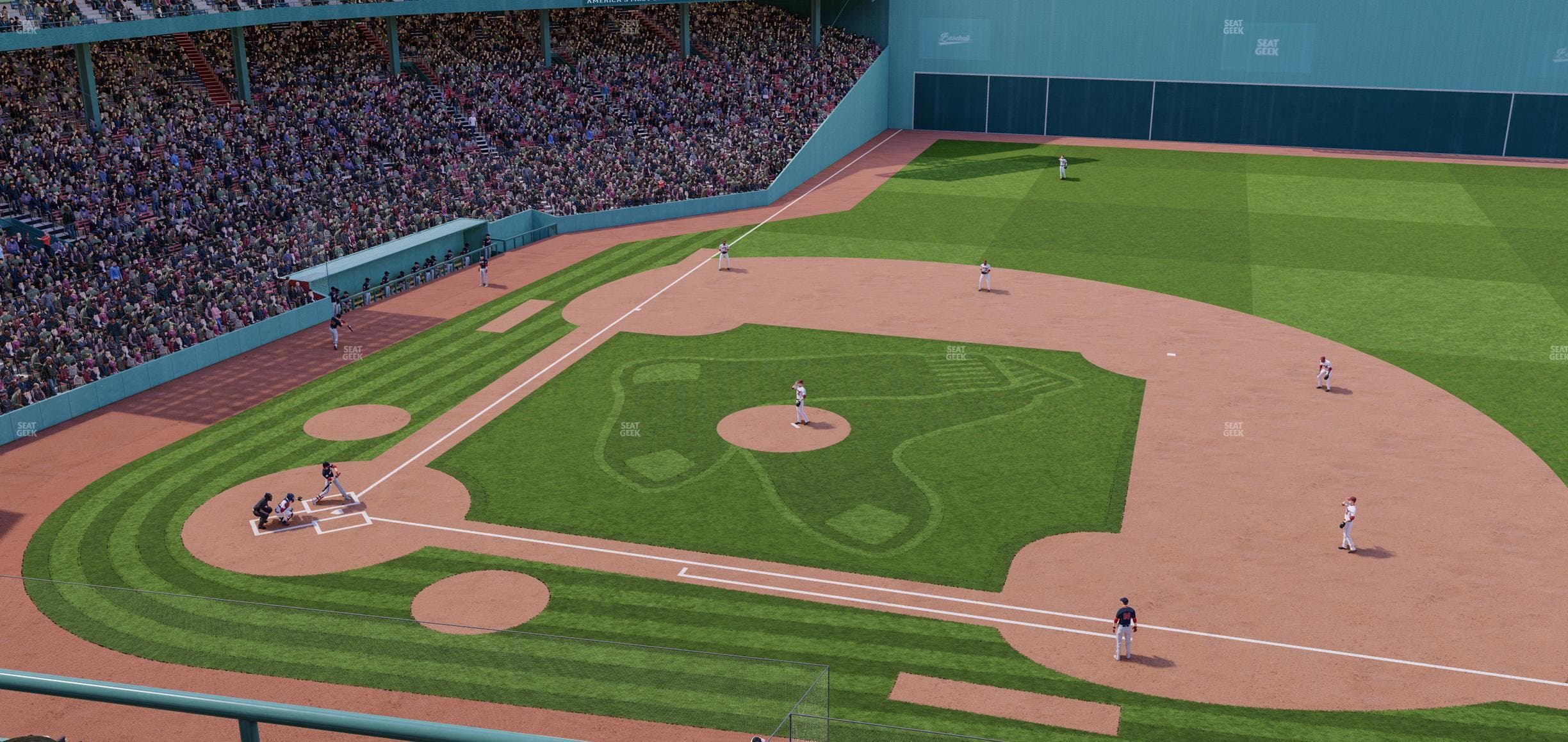 Fenway Park - Section Aura Pavilion 7 Seat View