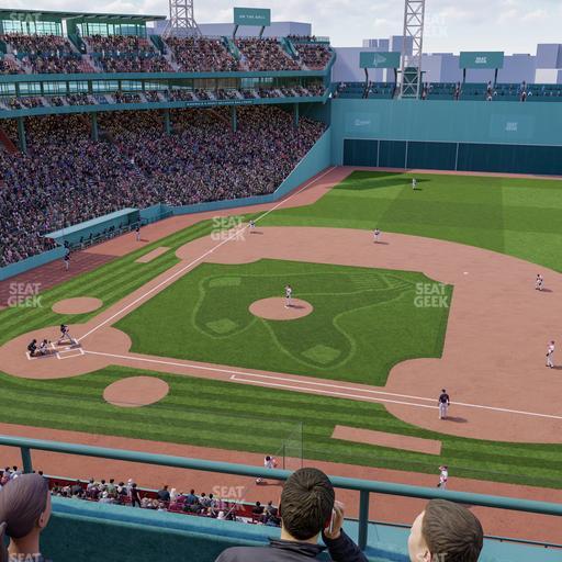 Fenway Park - Section Aura Pavilion 7 Seat View