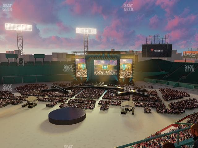 Fenway Park - Section Aura Pavilion 7 Seat View