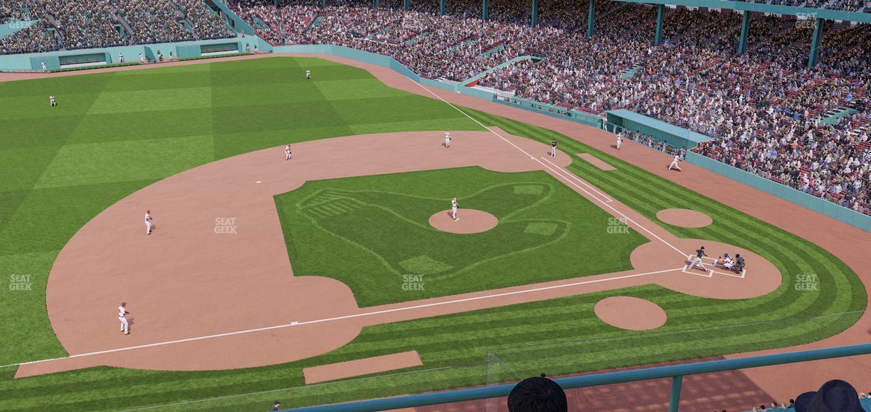 Fenway Park - Section Aura Pavilion 8 Seat View