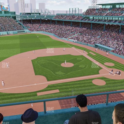 Fenway Park - Section Aura Pavilion 8 Seat View