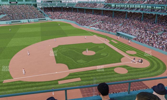 Fenway Park - Section Aura Pavilion 8 Seat View
