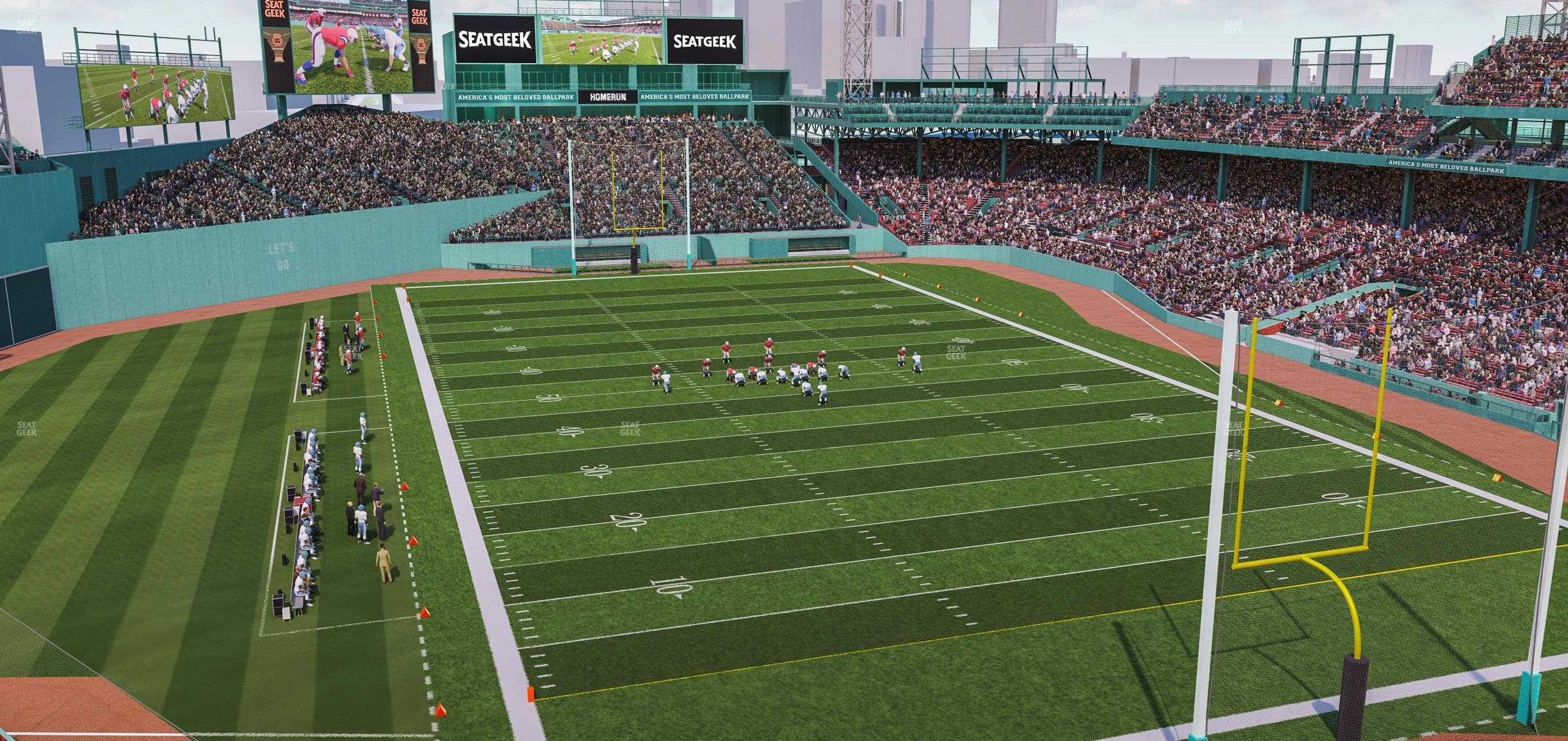Fenway Park - Section Aura Pavilion 8 Seat View