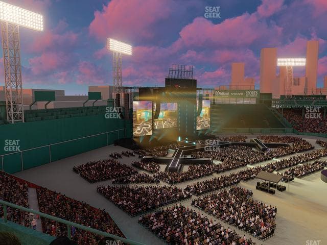 Fenway Park - Section Aura Pavilion 8 Seat View