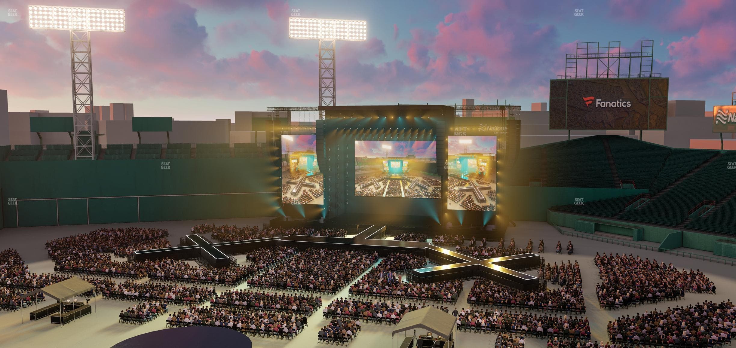 Fenway Park - Section Aura Pavilion 9 Seat View