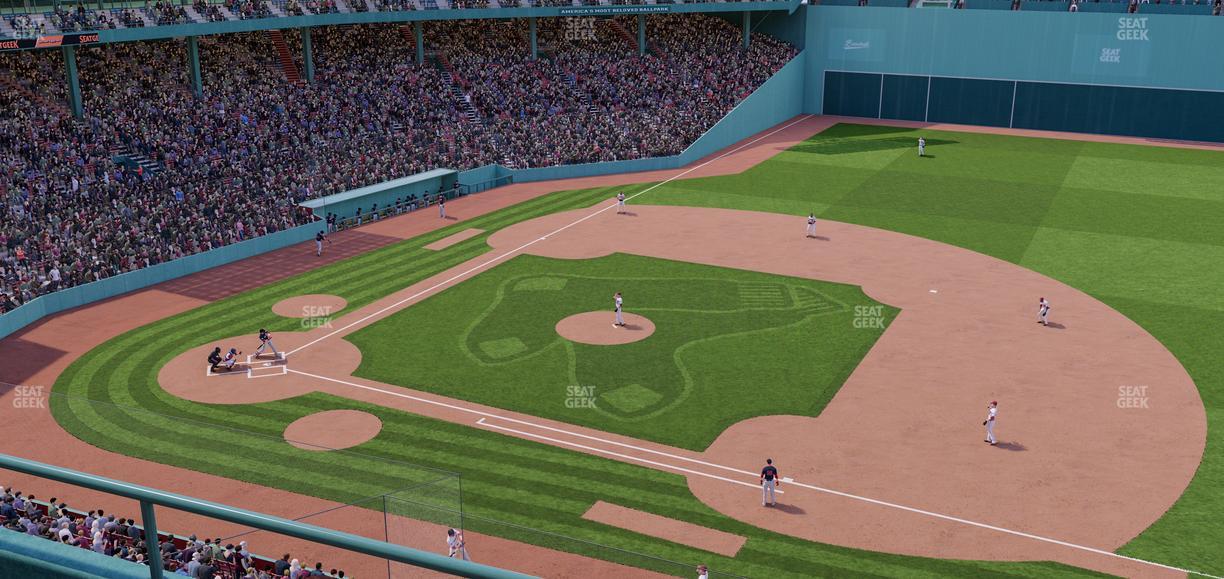 Fenway Park - Section Aura Pavilion 9 Seat View
