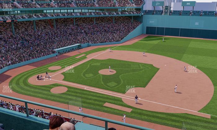 Fenway Park - Section Aura Pavilion 9 Seat View