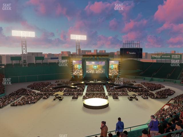 Fenway Park - Section Aura Pavilion Box 1 Seat View