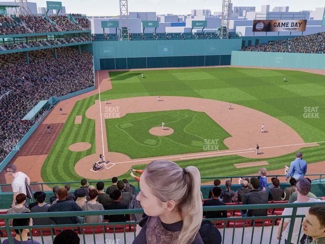 Fenway Park - Section Aura Pavilion Box 1 Seat View