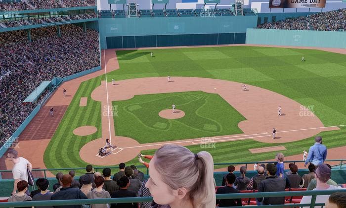 Fenway Park - Section Aura Pavilion Box 1 Seat View