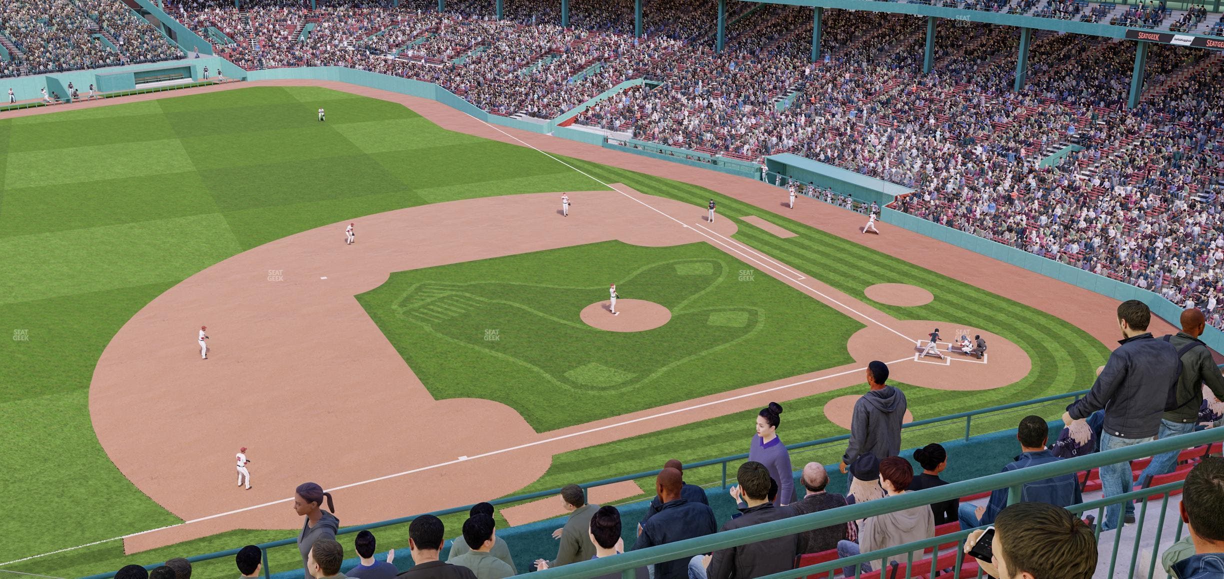 Fenway Park - Section Aura Pavilion Box 10 Seat View