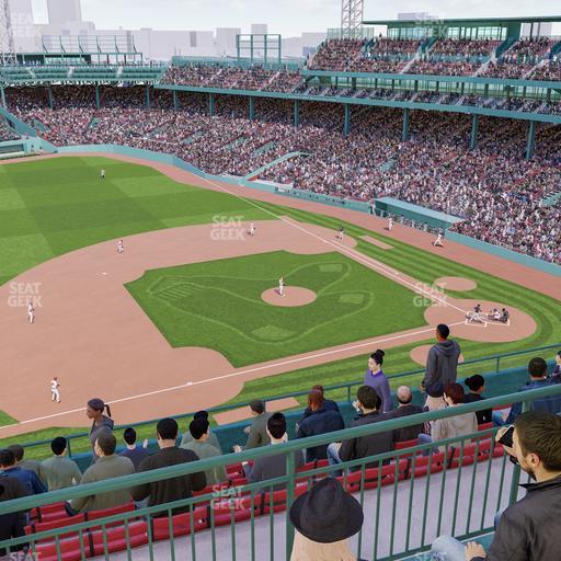 Fenway Park - Section Aura Pavilion Box 10 Seat View