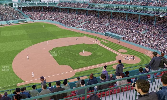 Fenway Park - Section Aura Pavilion Box 10 Seat View