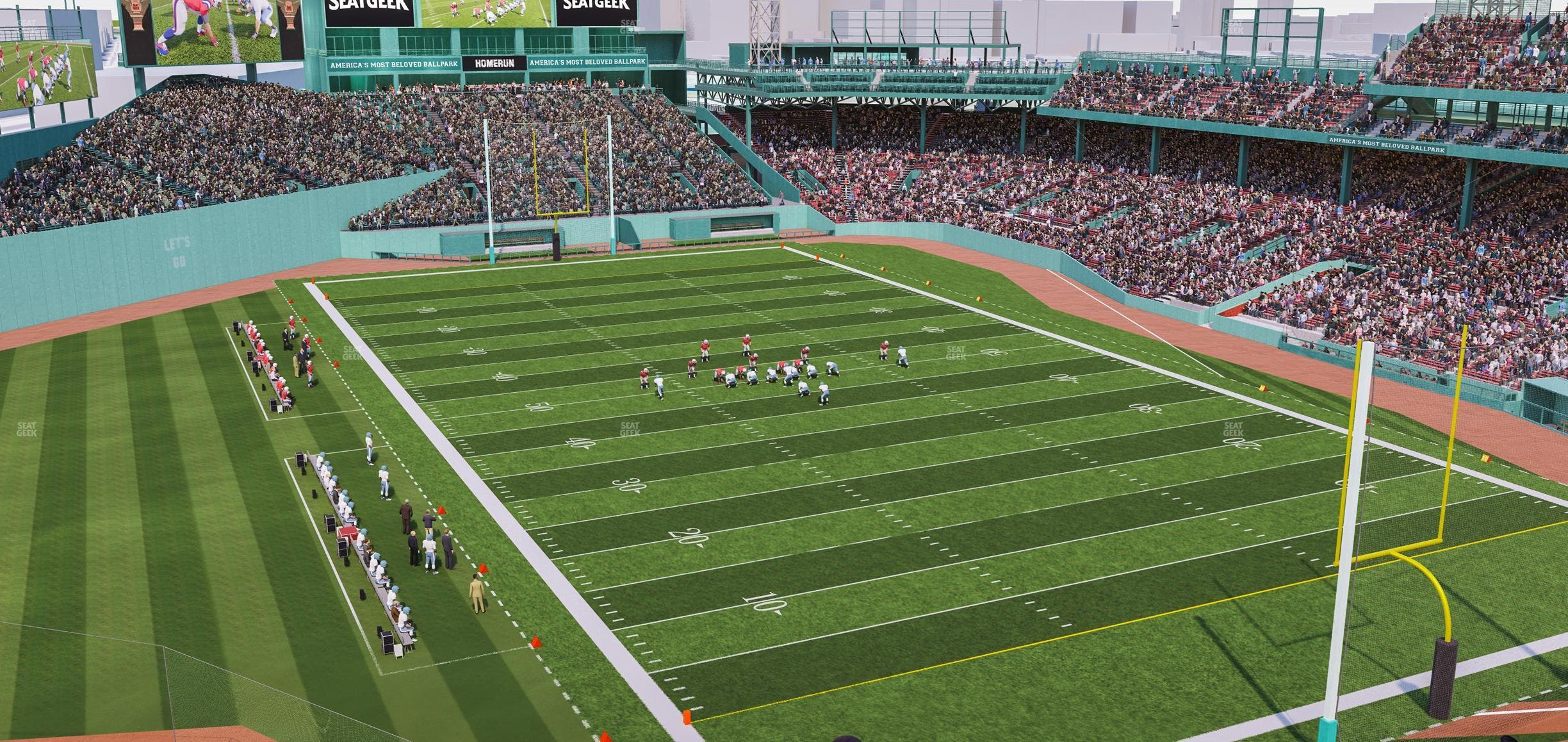 Fenway Park - Section Aura Pavilion Box 10 Seat View