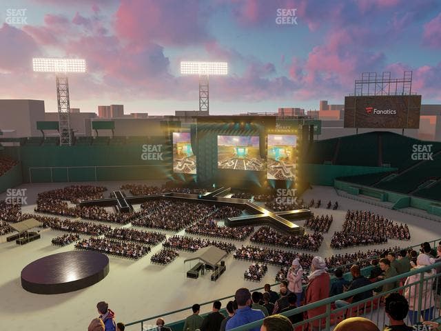 Fenway Park - Section Aura Pavilion Box 11 Seat View