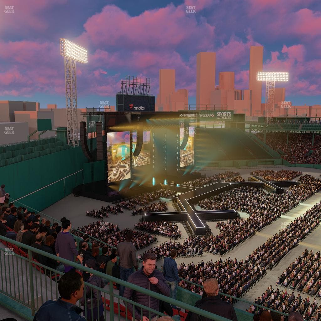 Fenway Park - Section Aura Pavilion Box 12 Seat View