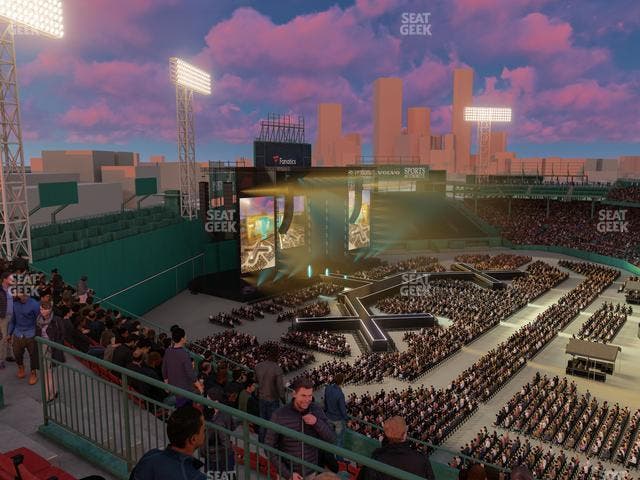 Fenway Park - Section Aura Pavilion Box 12 Seat View