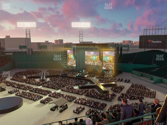 Fenway Park - Section Aura Pavilion Box 13 Seat View