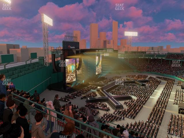 Fenway Park - Section Aura Pavilion Box 14 Seat View