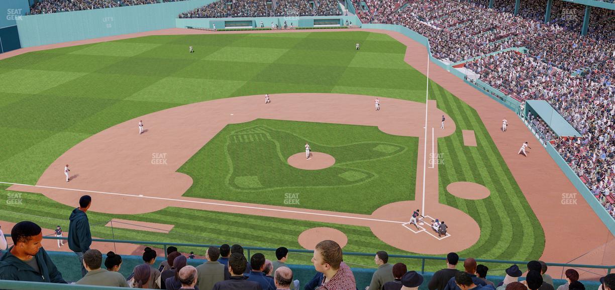 Fenway Park - Section Aura Pavilion Box 2 Seat View