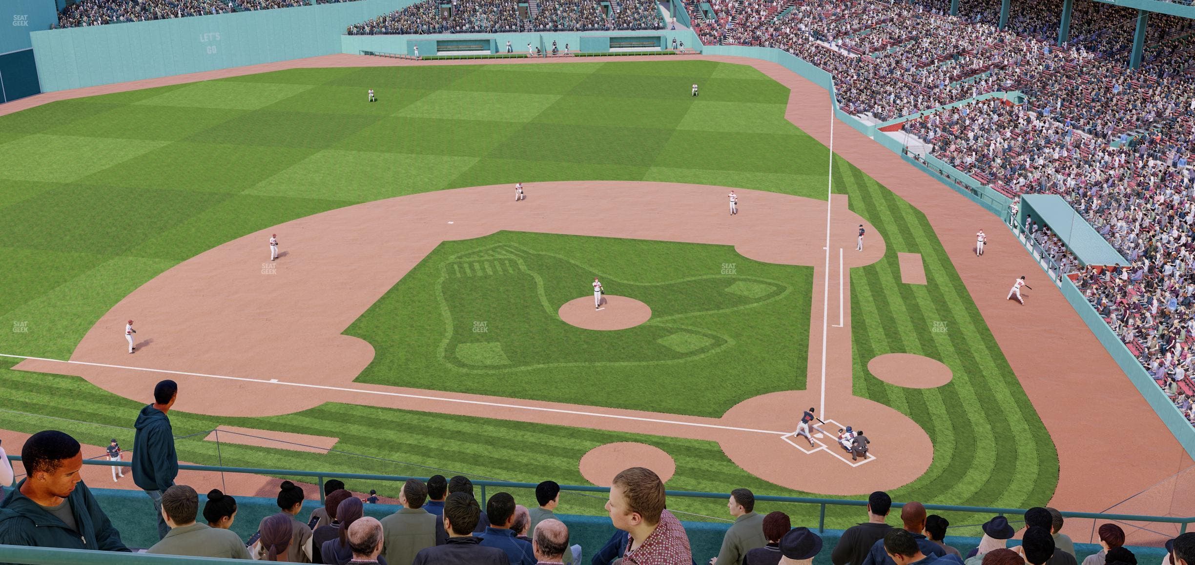 Fenway Park - Section Aura Pavilion Box 2 Seat View