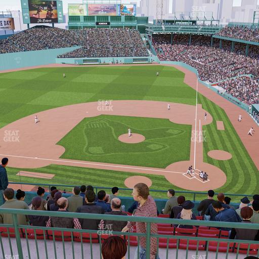 Fenway Park - Section Aura Pavilion Box 2 Seat View