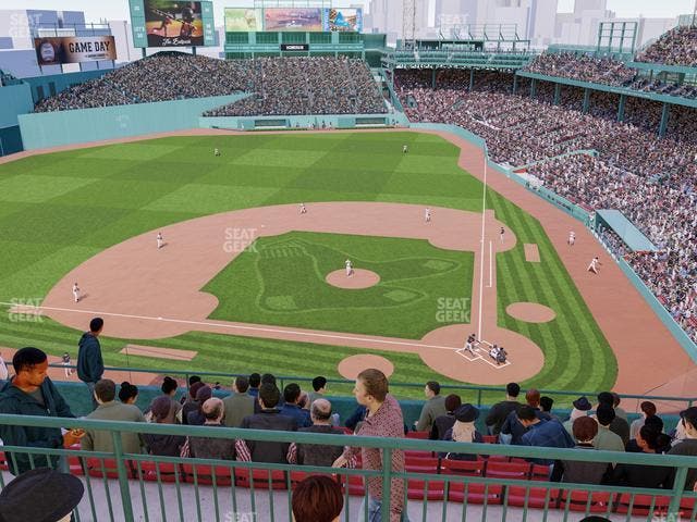 Fenway Park - Section Aura Pavilion Box 2 Seat View