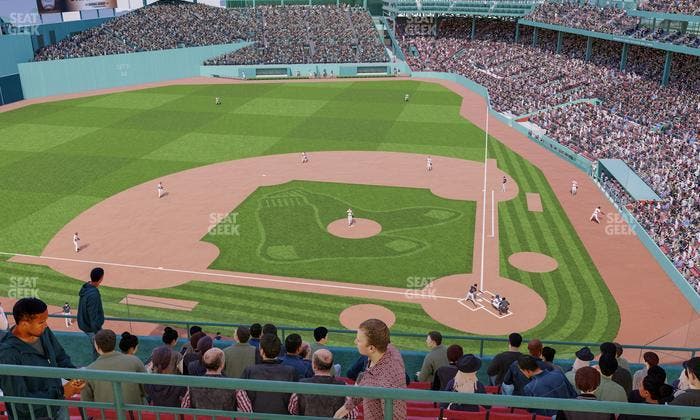 Fenway Park - Section Aura Pavilion Box 2 Seat View