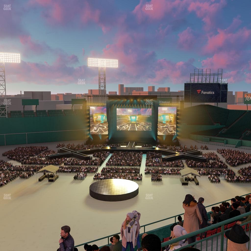 Fenway Park - Section Aura Pavilion Box 3 Seat View