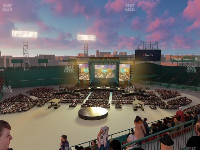 Fenway Park - Section Aura Pavilion Box 3 Seat View