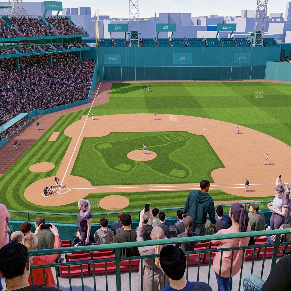 Fenway Park - Section Aura Pavilion Box 3 Seat View