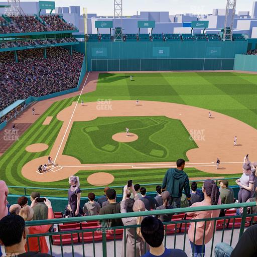 Fenway Park - Section Aura Pavilion Box 3 Seat View