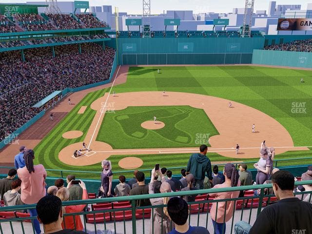 Fenway Park - Section Aura Pavilion Box 3 Seat View