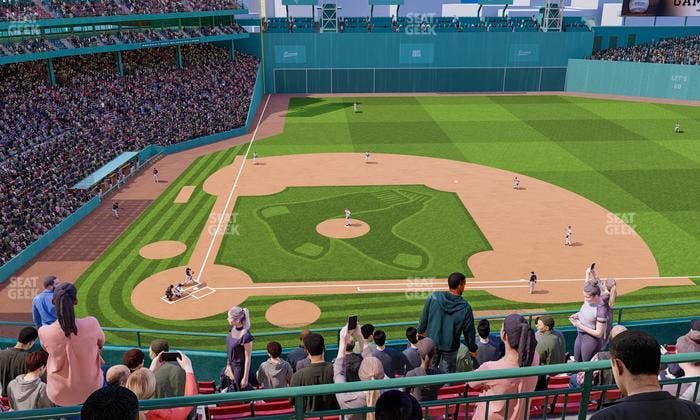 Fenway Park - Section Aura Pavilion Box 3 Seat View