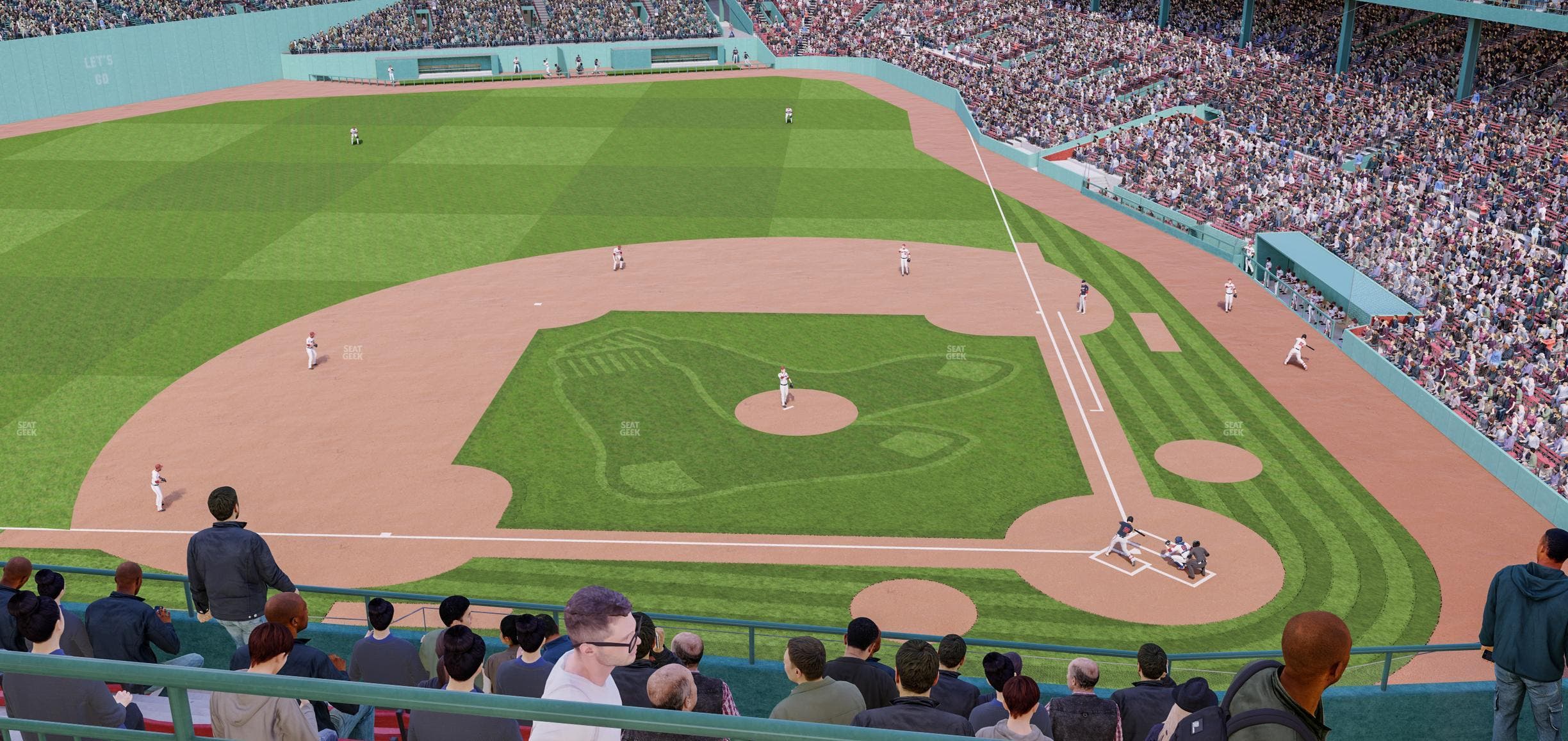 Fenway Park - Section Aura Pavilion Box 4 Seat View