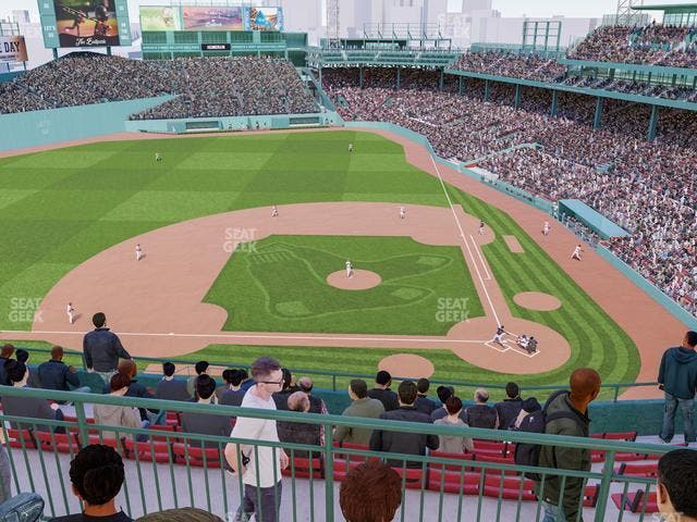 Fenway Park - Section Aura Pavilion Box 4 Seat View