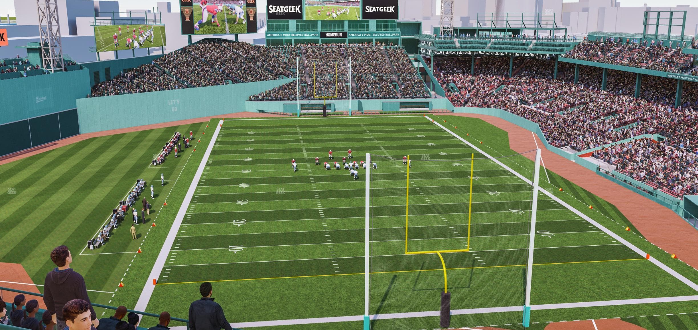 Fenway Park - Section Aura Pavilion Box 4 Seat View