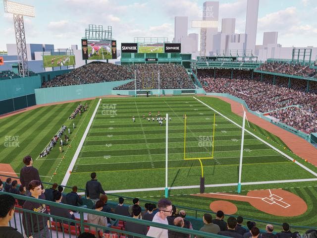 Fenway Park - Section Aura Pavilion Box 4 Seat View