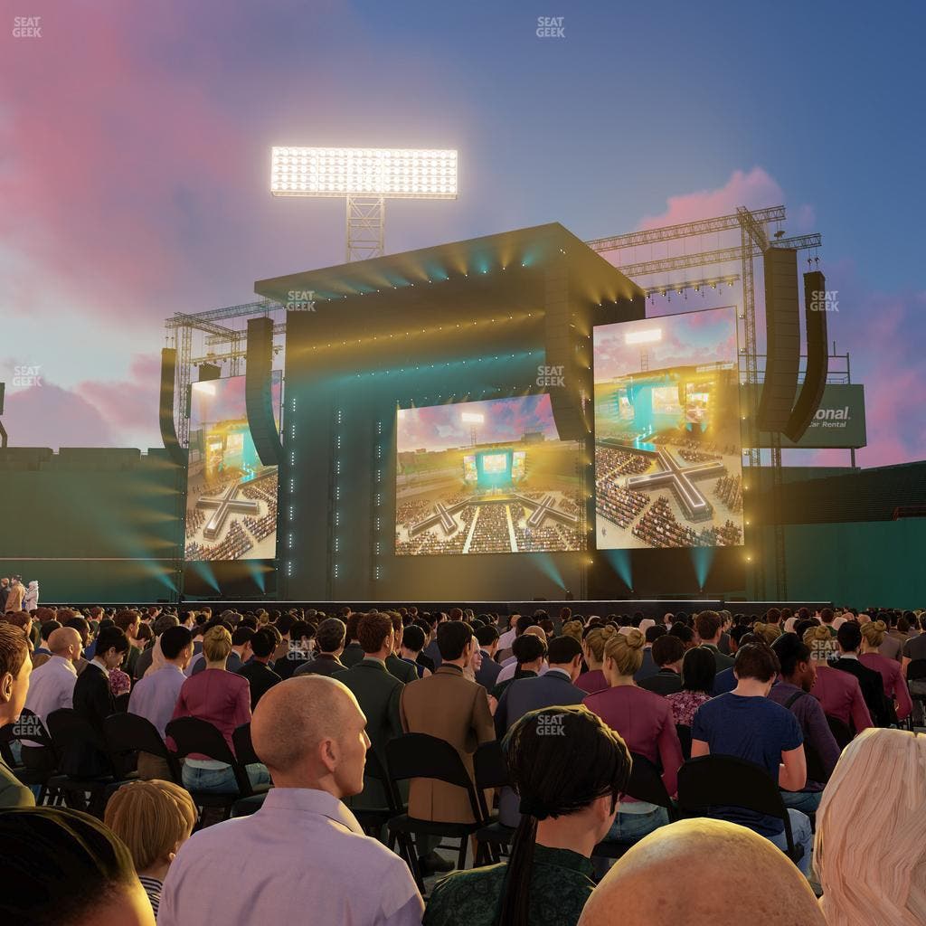 Fenway Park - Section Aura Pavilion Box 5 Seat View