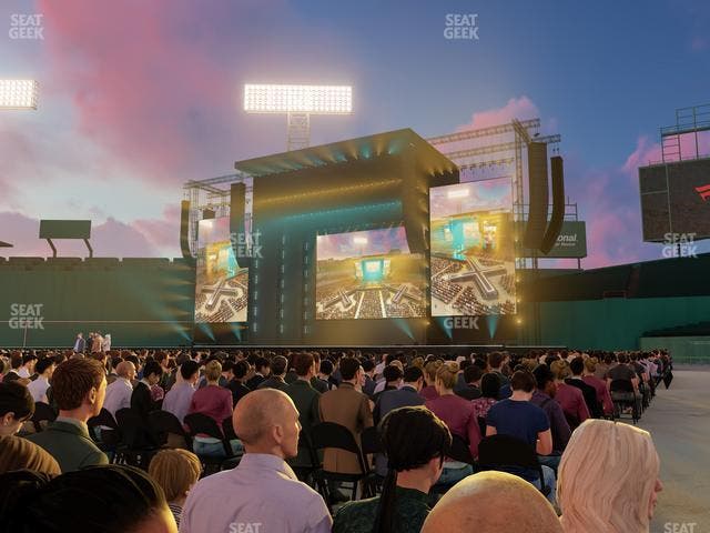 Fenway Park - Section Aura Pavilion Box 5 Seat View
