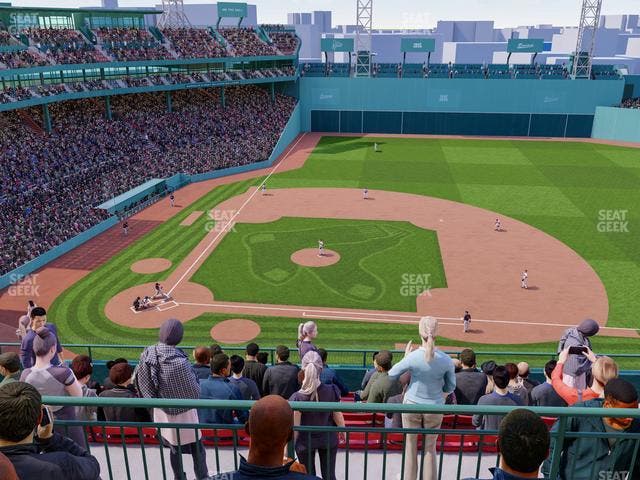 Fenway Park - Section Aura Pavilion Box 5 Seat View