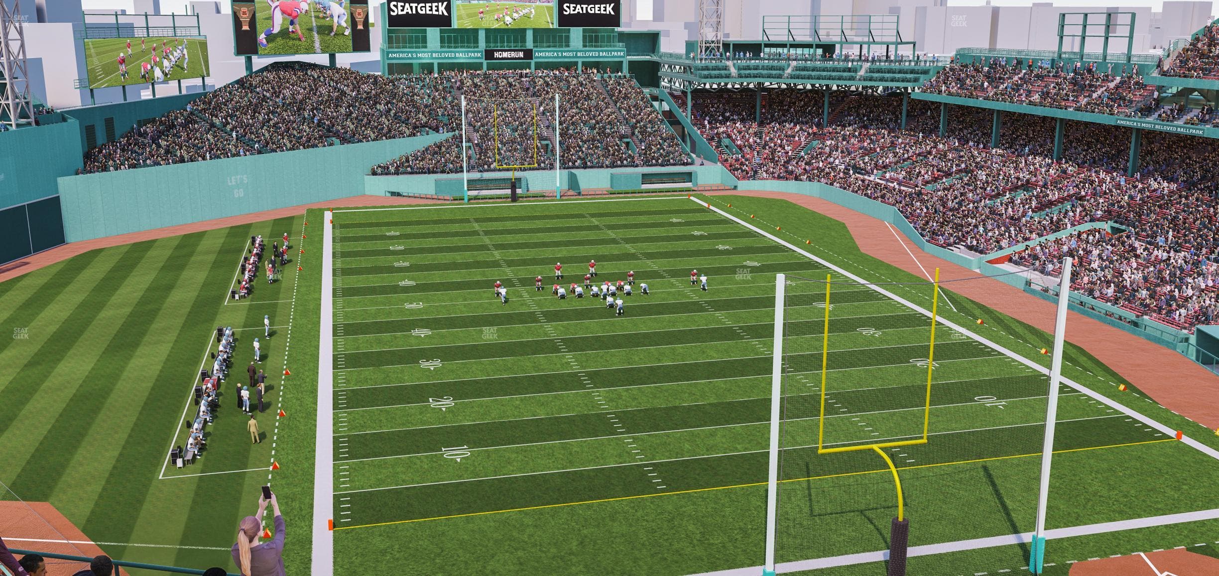Fenway Park - Section Aura Pavilion Box 6 Seat View