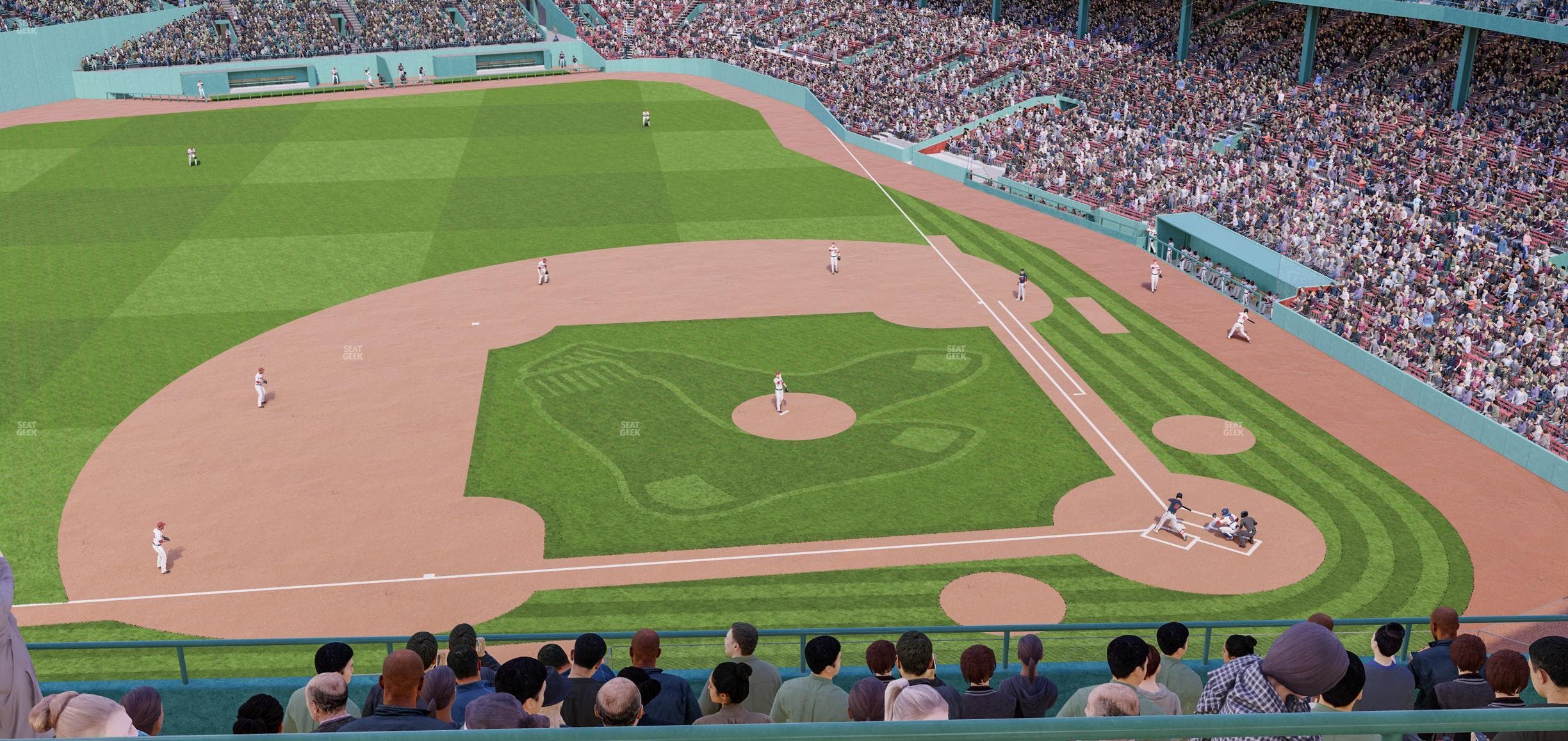 Fenway Park - Section Aura Pavilion Box 6 Seat View