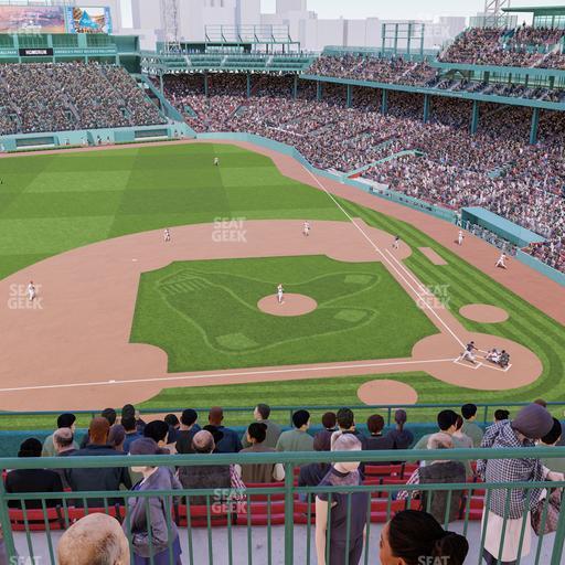 Fenway Park - Section Aura Pavilion Box 6 Seat View