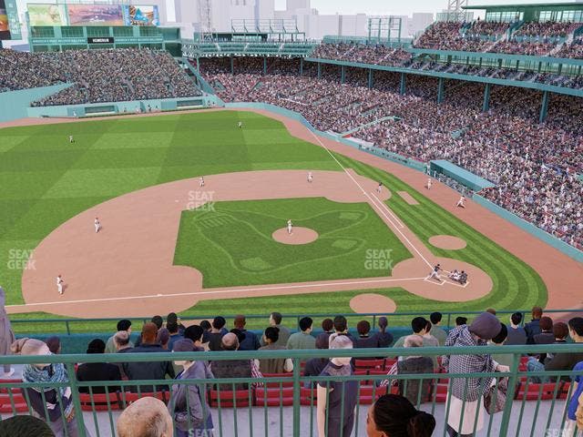 Fenway Park - Section Aura Pavilion Box 6 Seat View