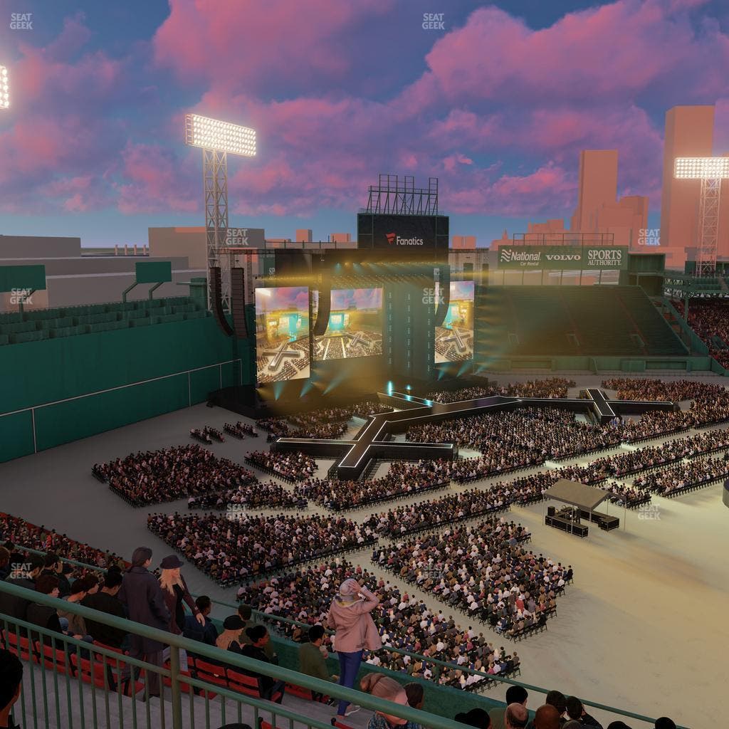 Fenway Park - Section Aura Pavilion Box 6 Seat View