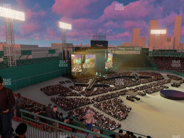 Fenway Park - Section Aura Pavilion Box 6 Seat View