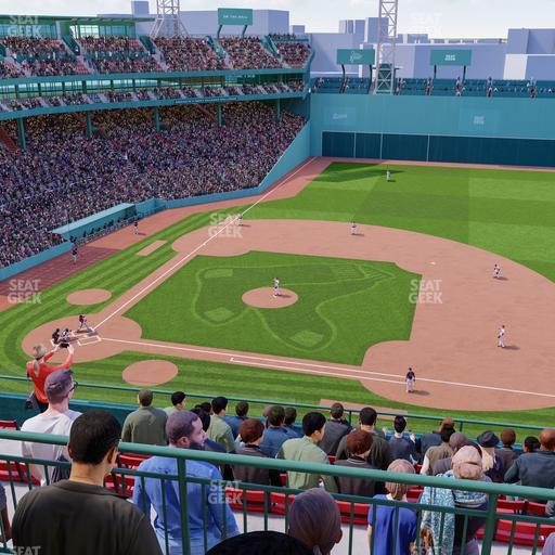 Fenway Park - Section Aura Pavilion Box 7 Seat View