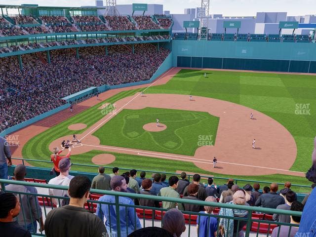 Fenway Park - Section Aura Pavilion Box 7 Seat View